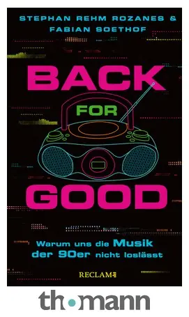 Reclam Verlag Back For Good Vrácení Zdarma