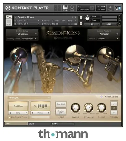 Native Instruments Session Horns Omezená Nabídka