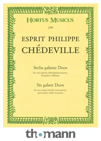 Bärenreiter Chédeville Galante Duos Alt Akční Cena