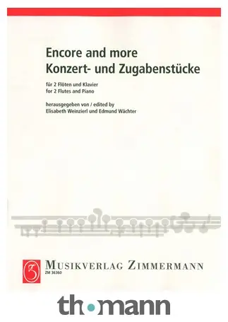 Akční Cena Schott Konzert- und Zugabenstücke