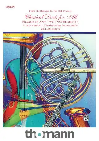 Alfred Music Publishing Classical Duets for All Violin Nejlepší Volba