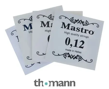 Bezpečná Platba Mastro Mandola Strings Set 012 - 040
