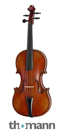 Walter Mahr Ornamented Baroque Violin 4/4 Ověřený