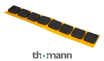 Hardcase Rubber Foam Pad 50 x 50 mm Must-Have
