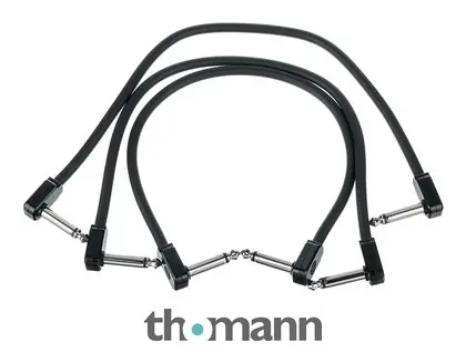 Cenově Výhodný Ernie Ball Flex Patch Cable 12" black set
