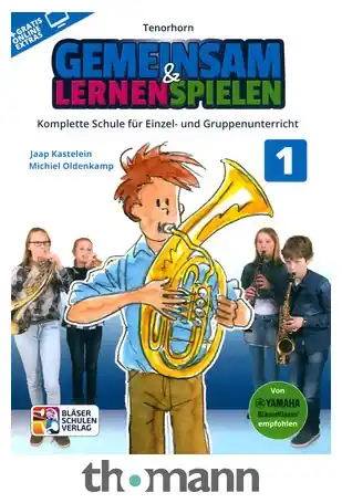 Bläser-Schulen-Verlag Gemeinsam Lernen Tenor Horn Bb Odeslání Ihned