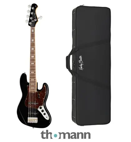 Víkendová Akce Harley Benton MV-5JB Black w/Bag