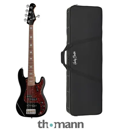 Harley Benton MV-5PJ Black w/Case Vrácení Zdarma