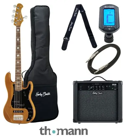 Přímo Od Výrobce Harley Benton MV-5PJ Natural Set