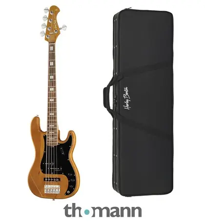 Cenově Výhodný Harley Benton MV-5PJ Natural w/Case