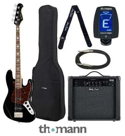 Nejlepší Volba Harley Benton MV-4JB Black Set