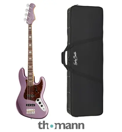 Harley Benton MV-4JB Burgundy Mist w/Case Aktuální