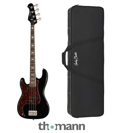 Harley Benton MV-4P LH Black w/Case Nejprodávanější