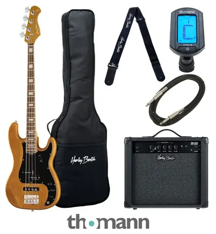 Výhodná Nabídka Harley Benton MV-4PJ Natural Set