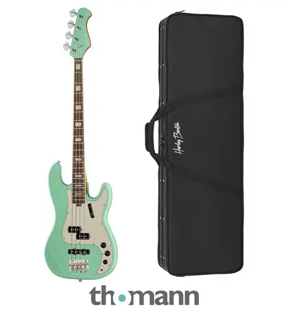 Harley Benton MV-4PJ Seafoam Green w/Case Speciální Cena