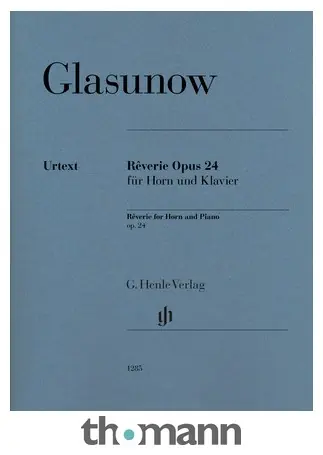 Henle Verlag Glasunow Reverie Horn op.24 Výprodej