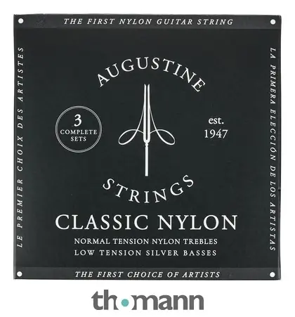 Augustine 3er Pack Classic Black Zlevněný