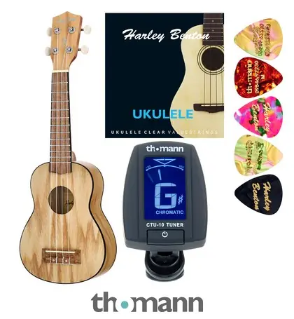 Zlevněný Harley Benton UK-12 Stain Ash NT Bundle