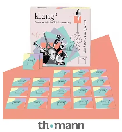 Nejprodávanější Klang² Akustisches Gedächtnisspiel QR