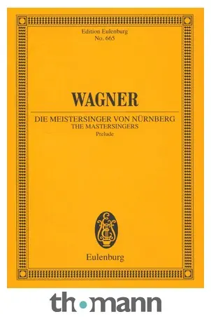Edition Eulenburg Wagner Die Meistersinger Víkendová Akce
