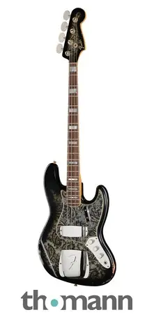 Fender LTD Jazz Bass Re Black Paisley Pouze Dnes