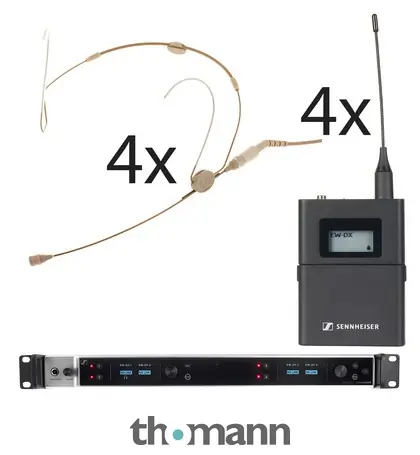 Cenový Hit Sennheiser EW-DX 4x HSP2 R1-9 Set