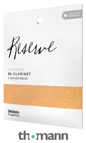 DAddario Woodwinds Organic Res. Evo CLAR 3.5 3P Speciální Cena