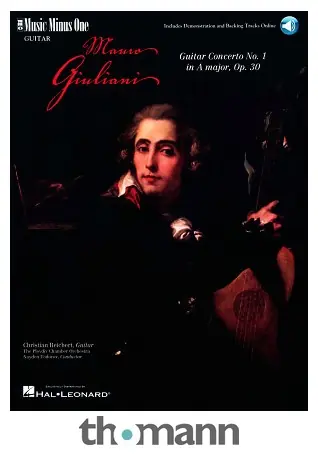 Music Minus One Giuliani Guitar Concerto No. 1 Koupit Online