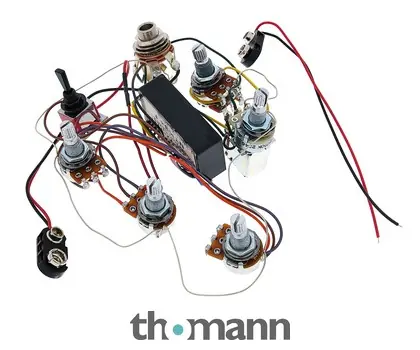 Nejlepší Cena Bartolini NTMB+F 3-Band Bass Preamp