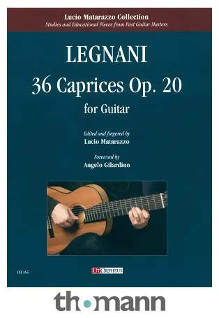 Rychlé Dodání UT Orpheus Edizioni Legnani 36 Caprices
