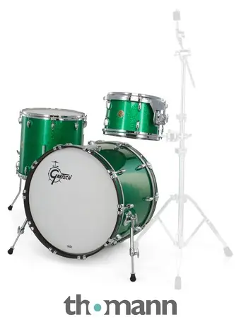 Gretsch Drums USA Custom 22 Green Sparkle Vysoce Kvalitní