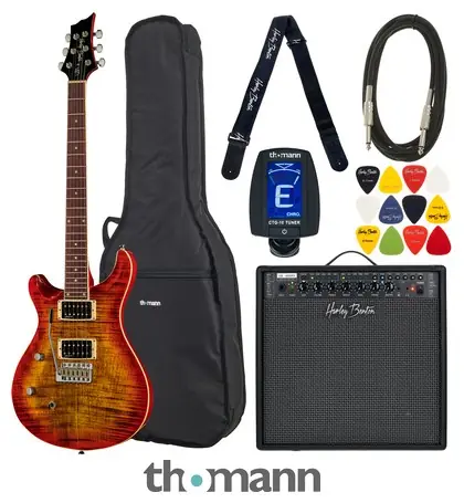 Časově Omezené Harley Benton CST-24T LH Paradise Fla Set