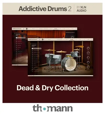 Rychlé Dodání XLN Audio AD 2 Dead & Dry Collection