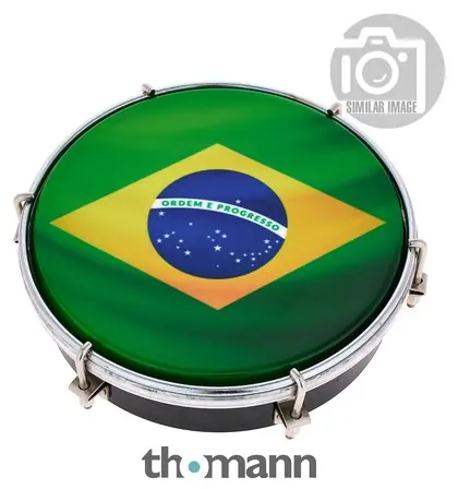 Nejlepší Cena Thomann 10" Pandeiro Brazilian Flag