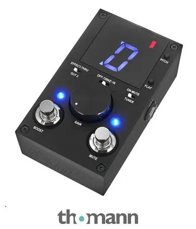 Novinka Solar Guitars Chug Tuner+ Booster
