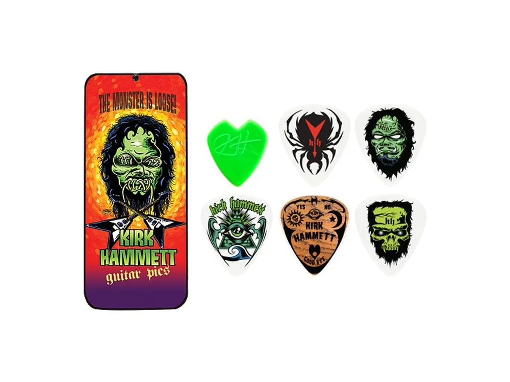 Ihned K Objednání Sada trsátek DUNLOP Kirk Hammett METALLICA - KH01T088