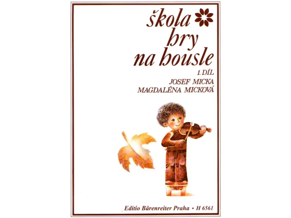 Josef Micka - Škola hry na housle 1 Originální
