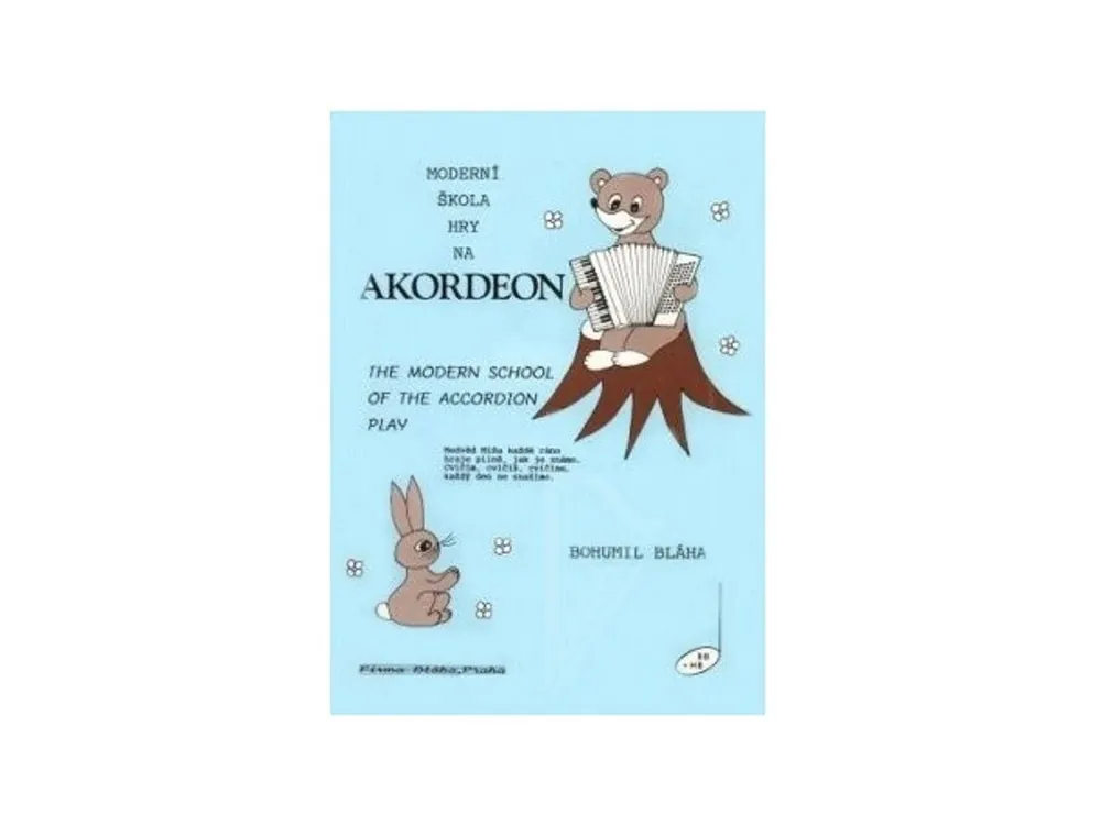Moderní škola hry na akordeon - Bláha Ihned K Objednání