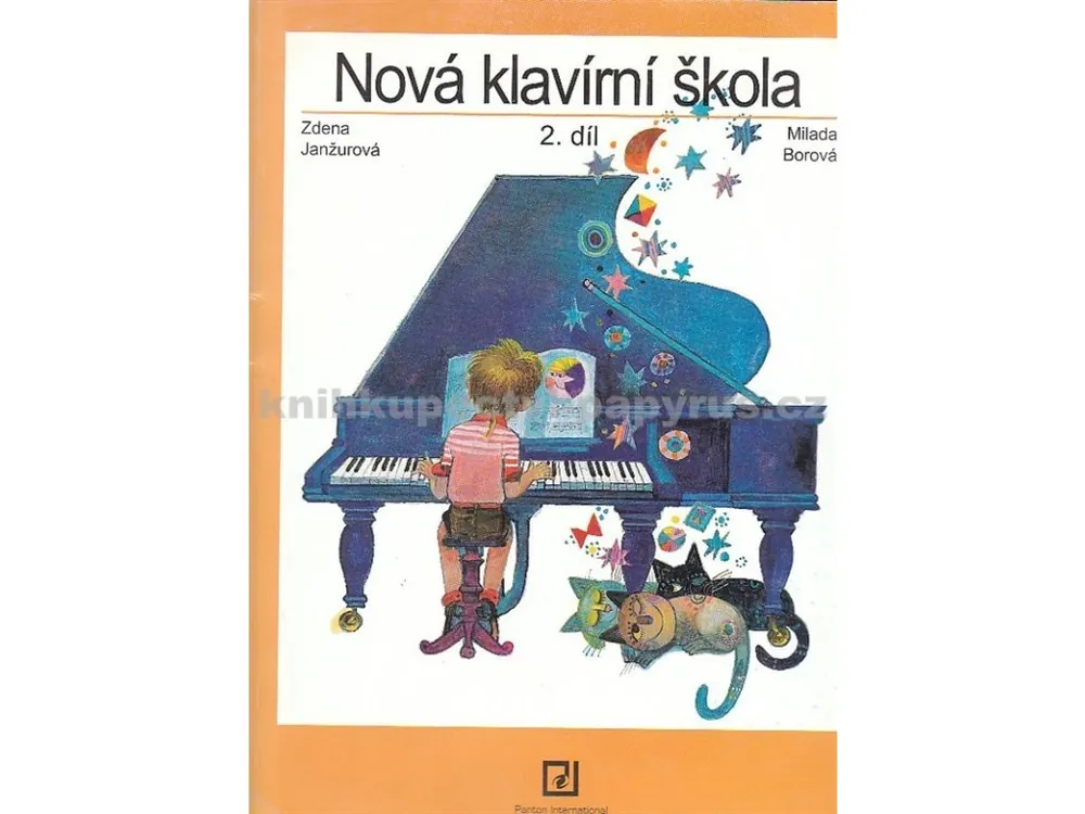 Víkendová Akce Nová klavírní škola 2 díl - Milada Borová, Zdena Janžurová