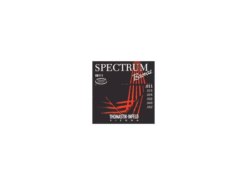 Struny na akustickou kytaru THOMASTIK Spectrum SB111, 011 Levný