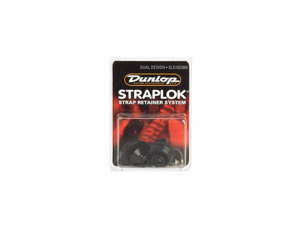 Zámky na popruh DUNLOP Straplok SLS 1033BK - Black Super Cena