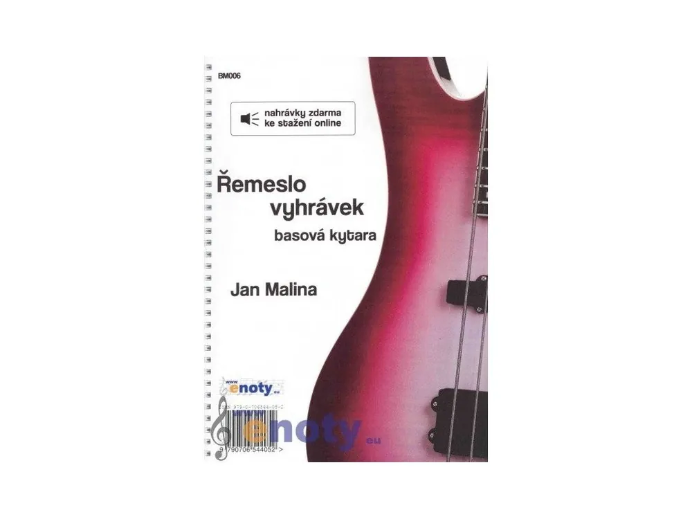 Učebnice Řemeslo vyhrávek - basová kytara Časově Omezené