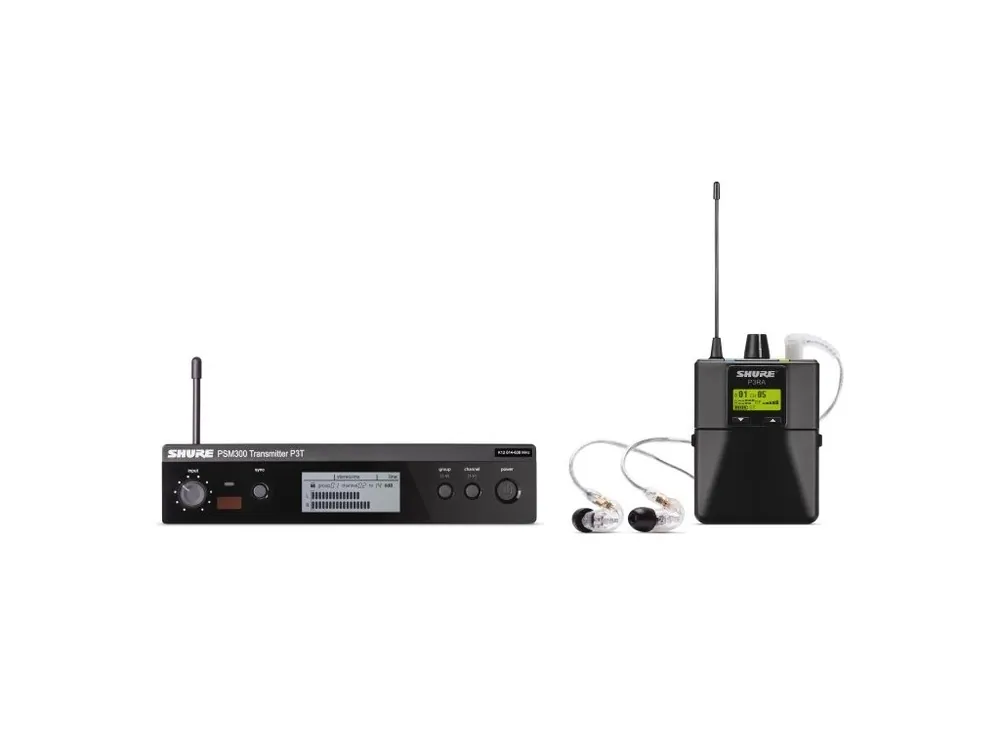 Odposlech SHURE PSM300 SET2 - P3TRA215CL Jen Po Omezenou Doba