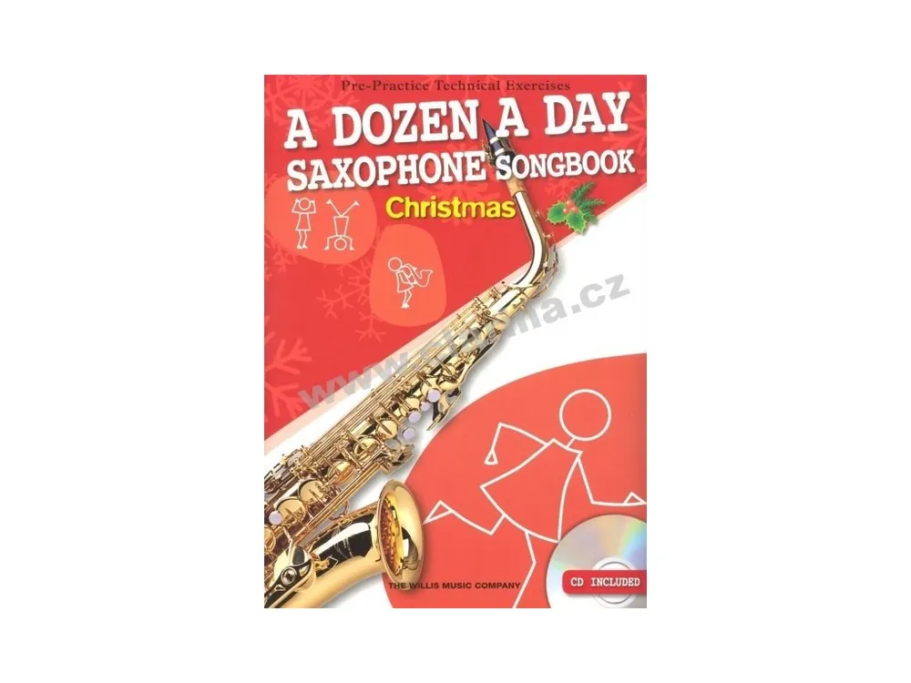 A DOZEN A DAY - CHRISTMAS SONGBOOK + CD / altový saxofon Levný