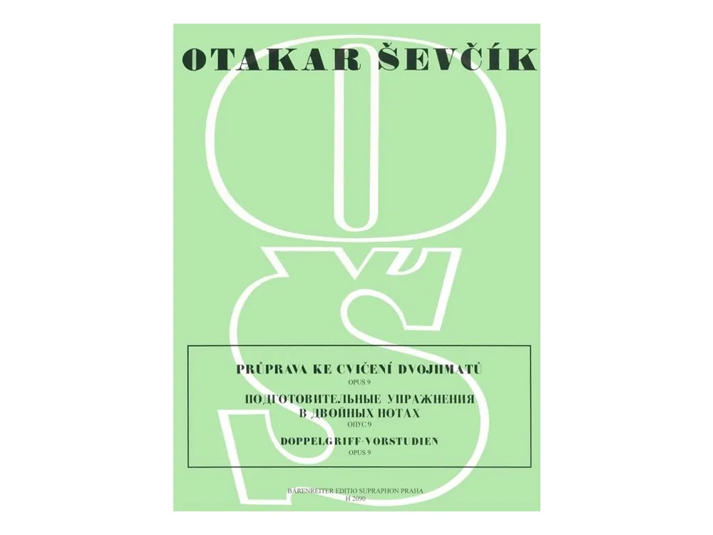 Objednat Nyní Průprava ke cvičení dvojhmatů op. 9 - Otakar Ševčík