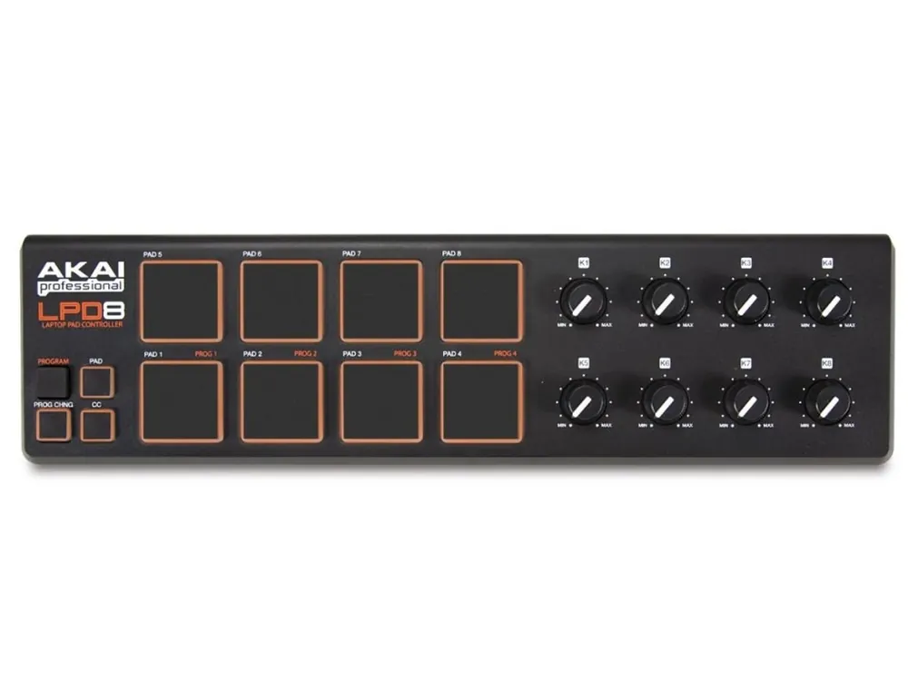 Akce MIDI Kontroler AKAI LPD8