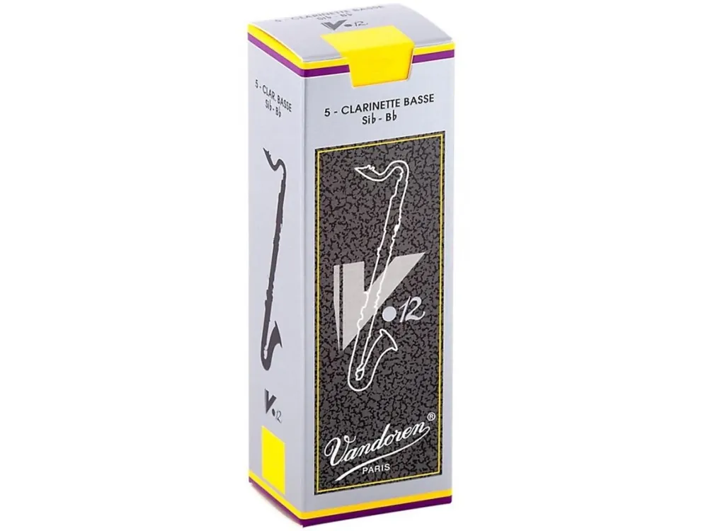 Plátek na Bas klarinet VANDOREN V12 č. 4 - CR624 Expresní Doručení
