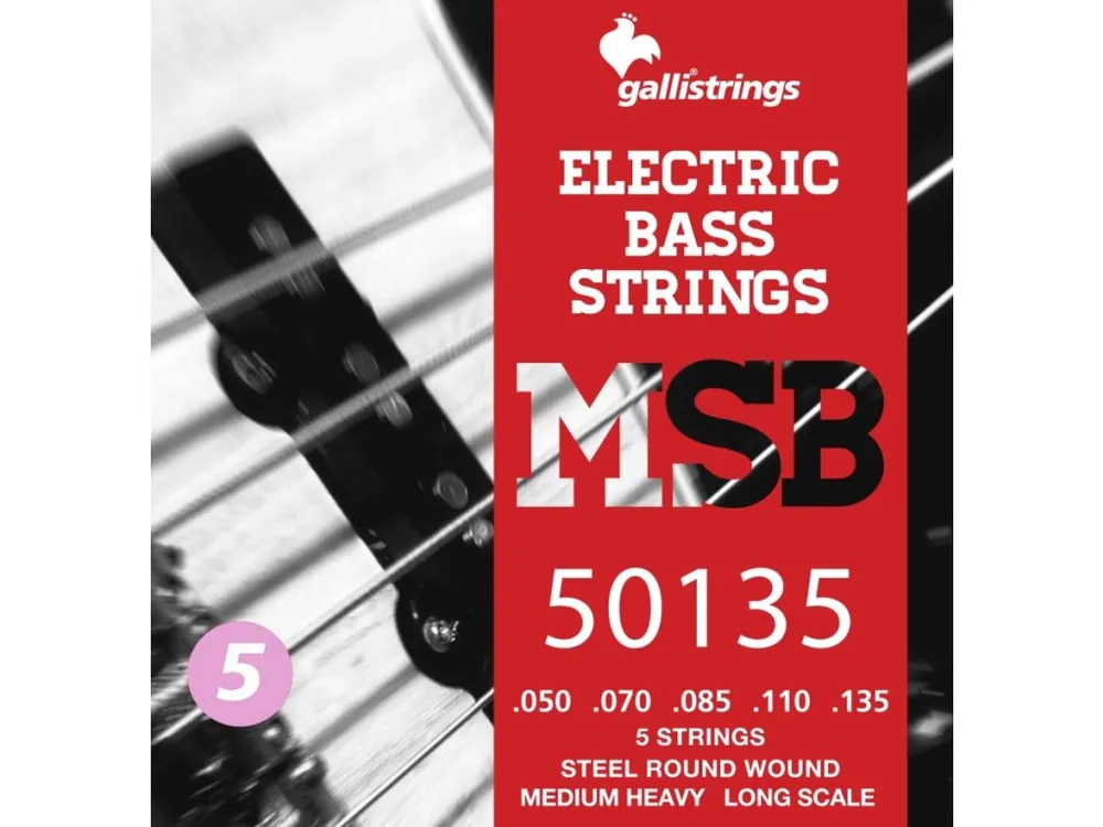Super Cena Struny na 5. strunnou baskytaru Galli Magic Sound MSB50135