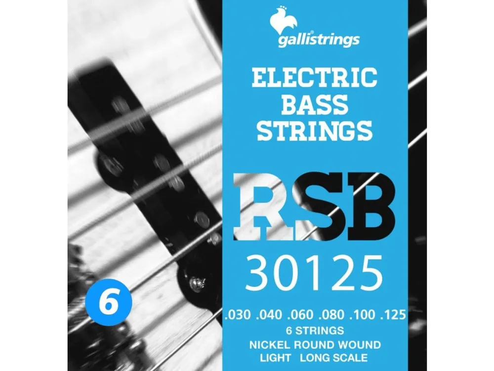 Struny na 6. strunnou baskytaru Galli Rock Star RSB30125 Cenový Hit