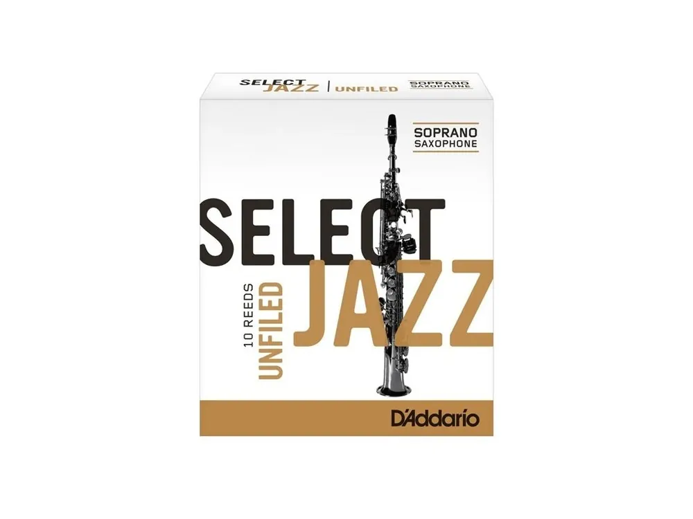 Super Cena Plátek na sopránový saxofon RICO Select Jazz č.3M Unfiled